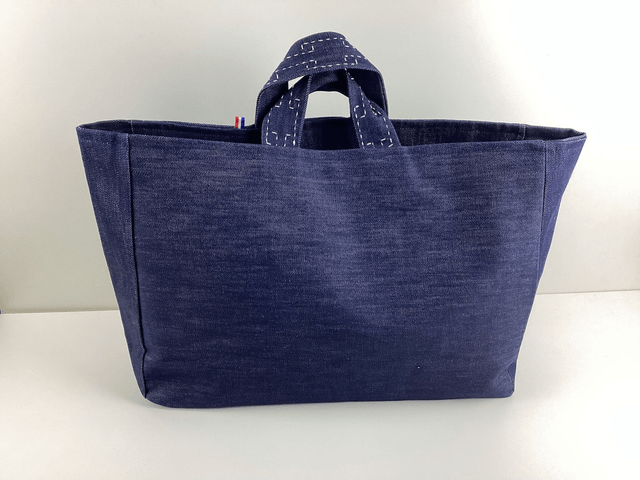 Grand cabas T en jeans