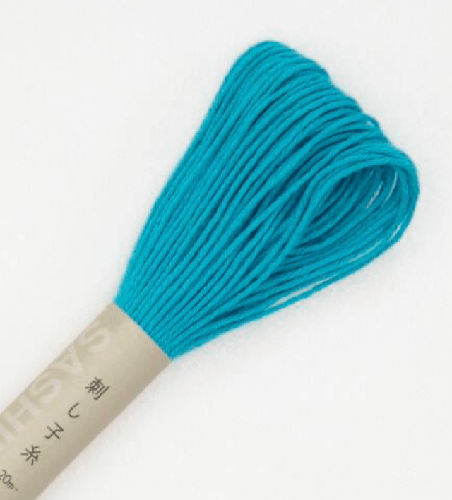 Fil Sashiko Turquoise 20 M