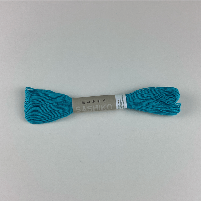 Fil Sashiko Turquoise 20 M