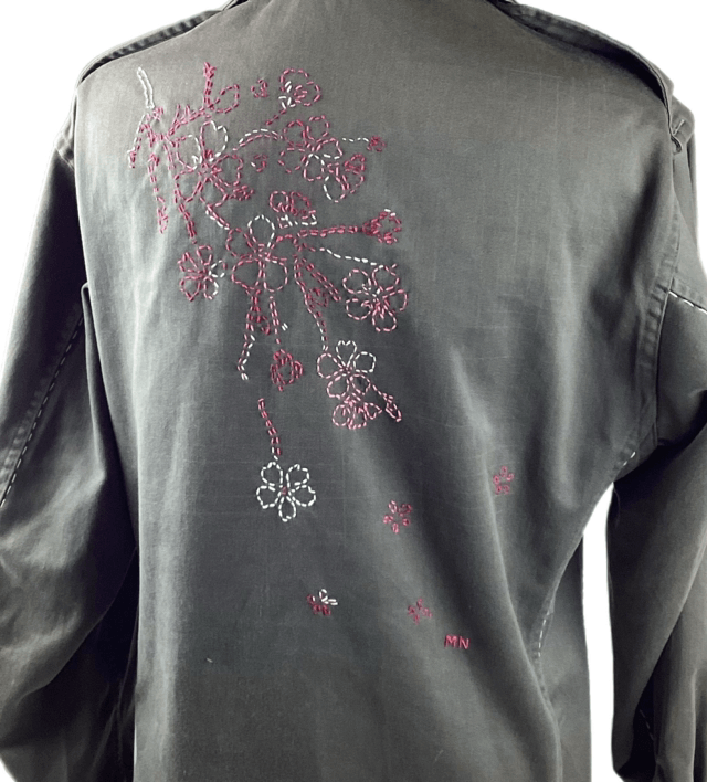Veste brodée Sakura