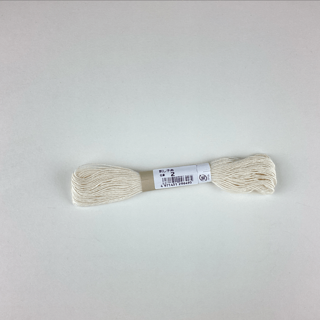 Fil Sashiko Écru 20 M