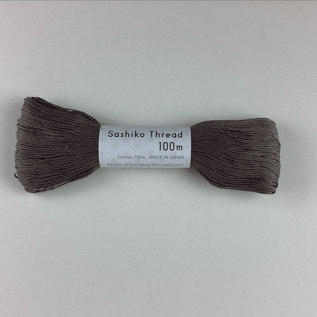 Fil Sashiko taupe 100 M