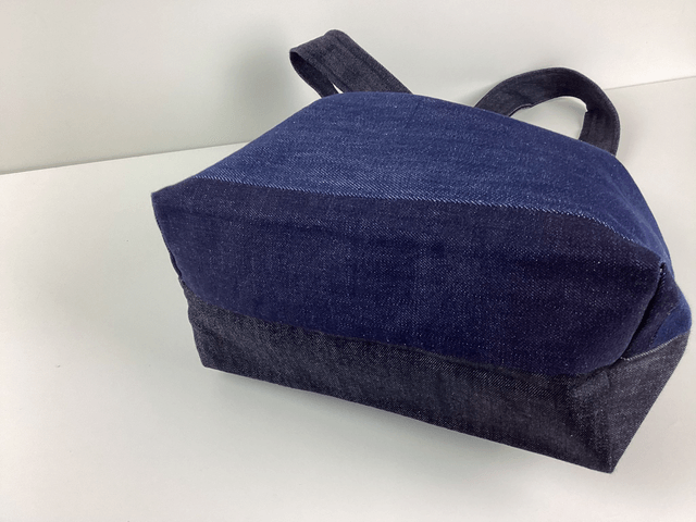 Tote bag sashiko denim