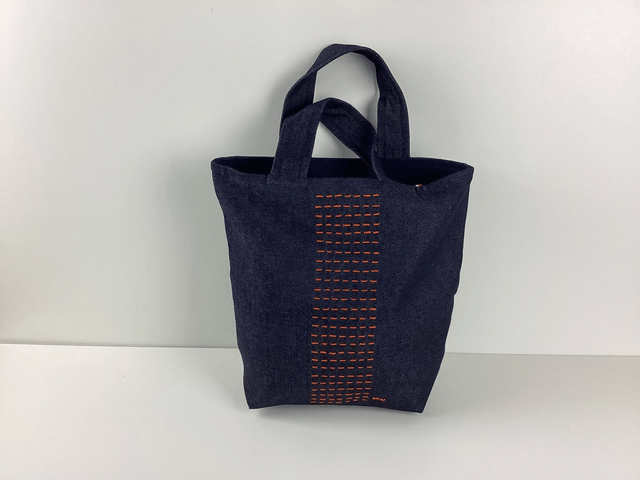 Tote bag Sashiko denim