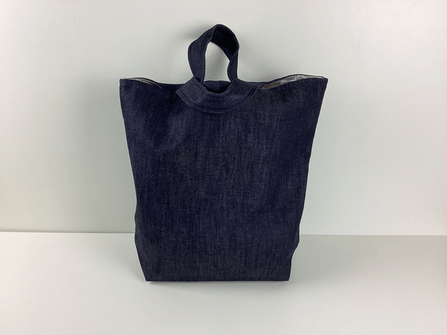 Tote bag sashiko denim