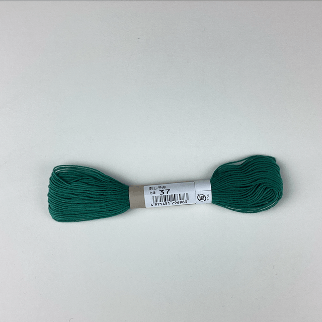 Fil sashiko Vert bouteille 20 M