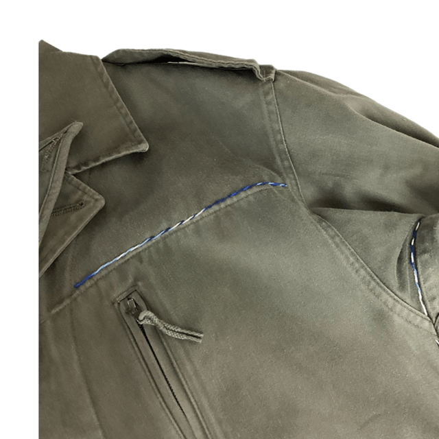 Veste brodée sashiko