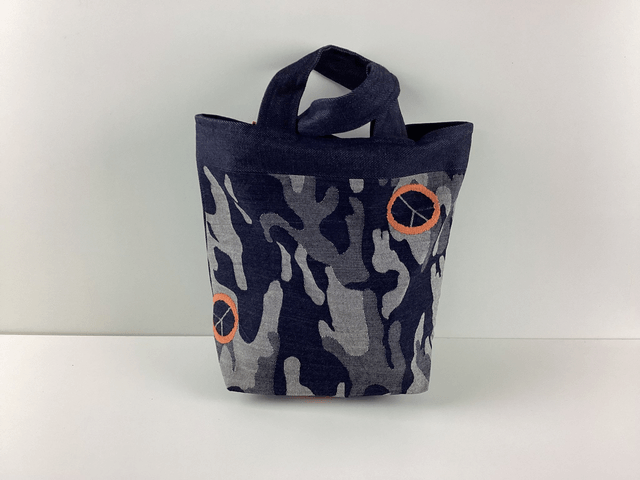 Tote bag Sashiko denim