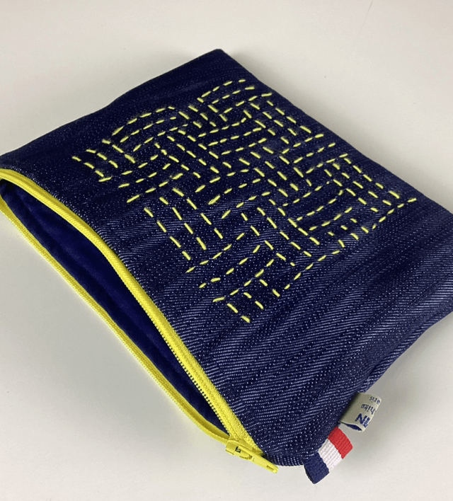Fil sashiko jaune poussin 20 M