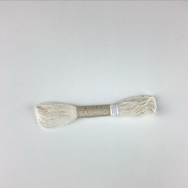 Fil Sashiko Écru 20 M