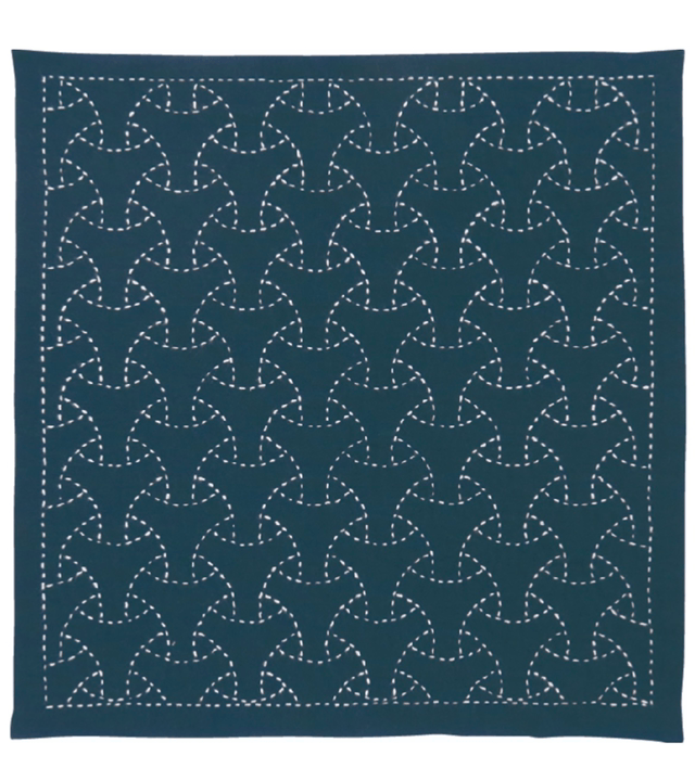 Kit Hana-Fukin sashiko Maru Bishamon