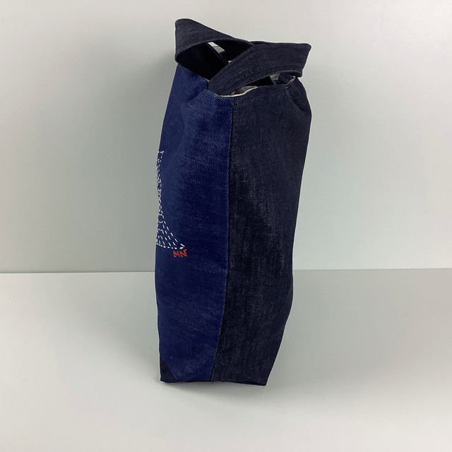 Tote bag sashiko denim