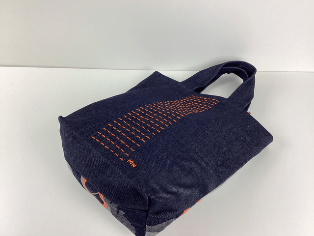 Tote bag Sashiko denim