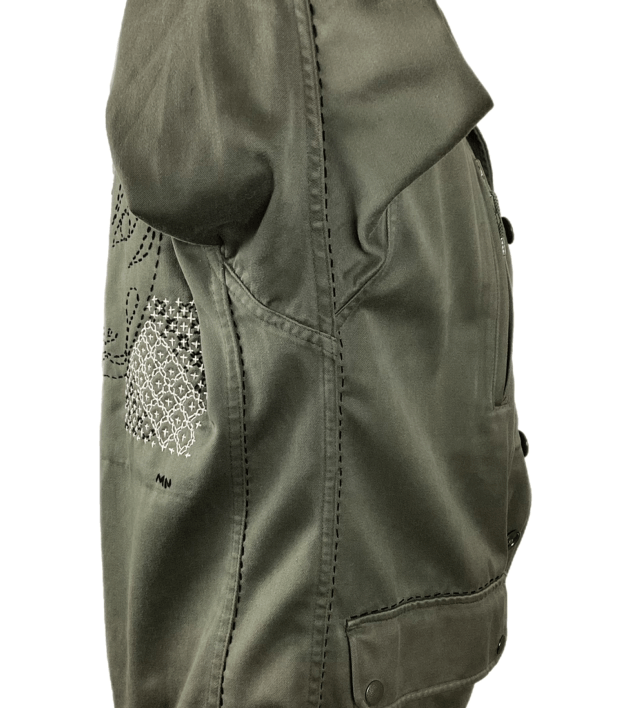Veste brodée Kitsuné