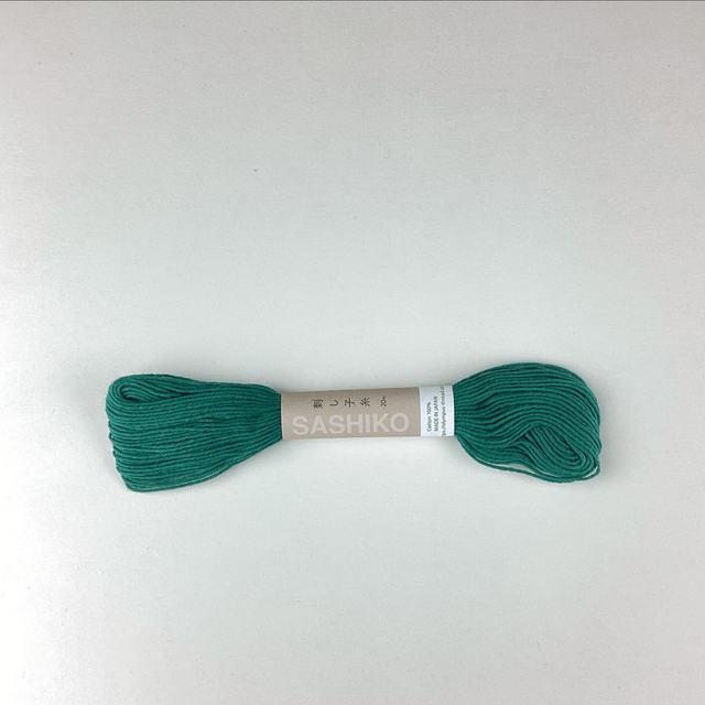 Fil sashiko Vert bouteille 20 M