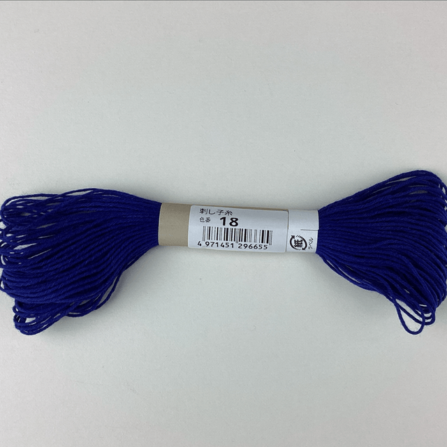 Fil Sashiko bleu  20 M