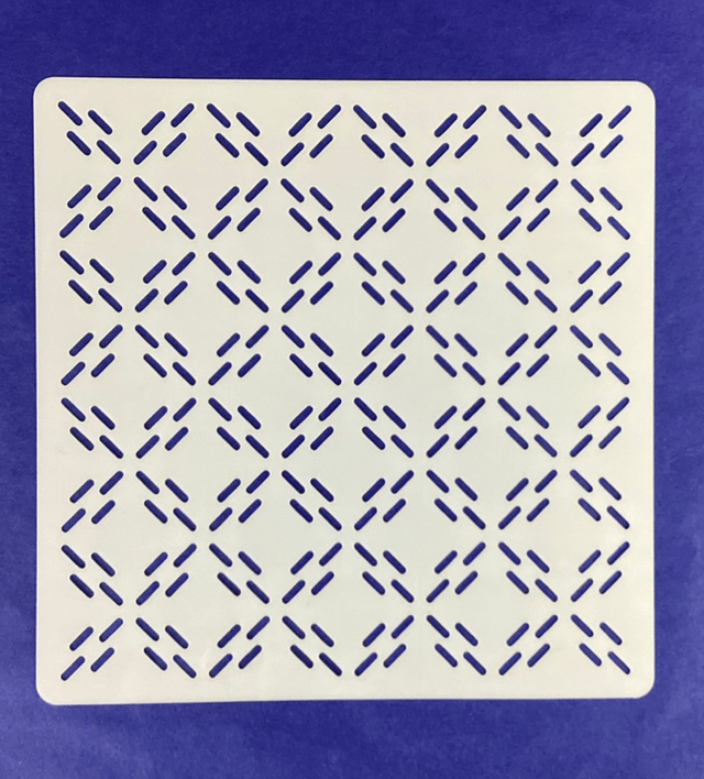 Pochoir Hanabishizashi 