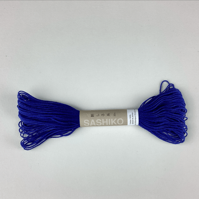 Fil Sashiko bleu  20 M