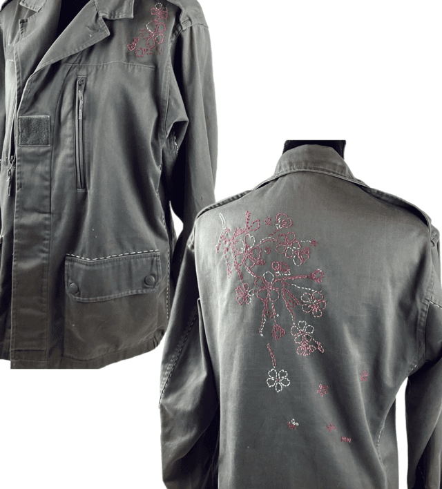 Veste brodée Sakura