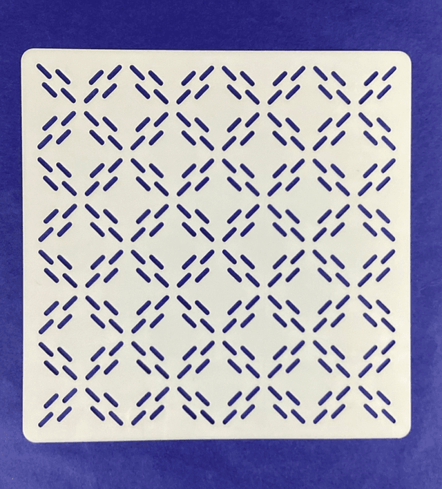 Pochoir Hanabishizashi 
